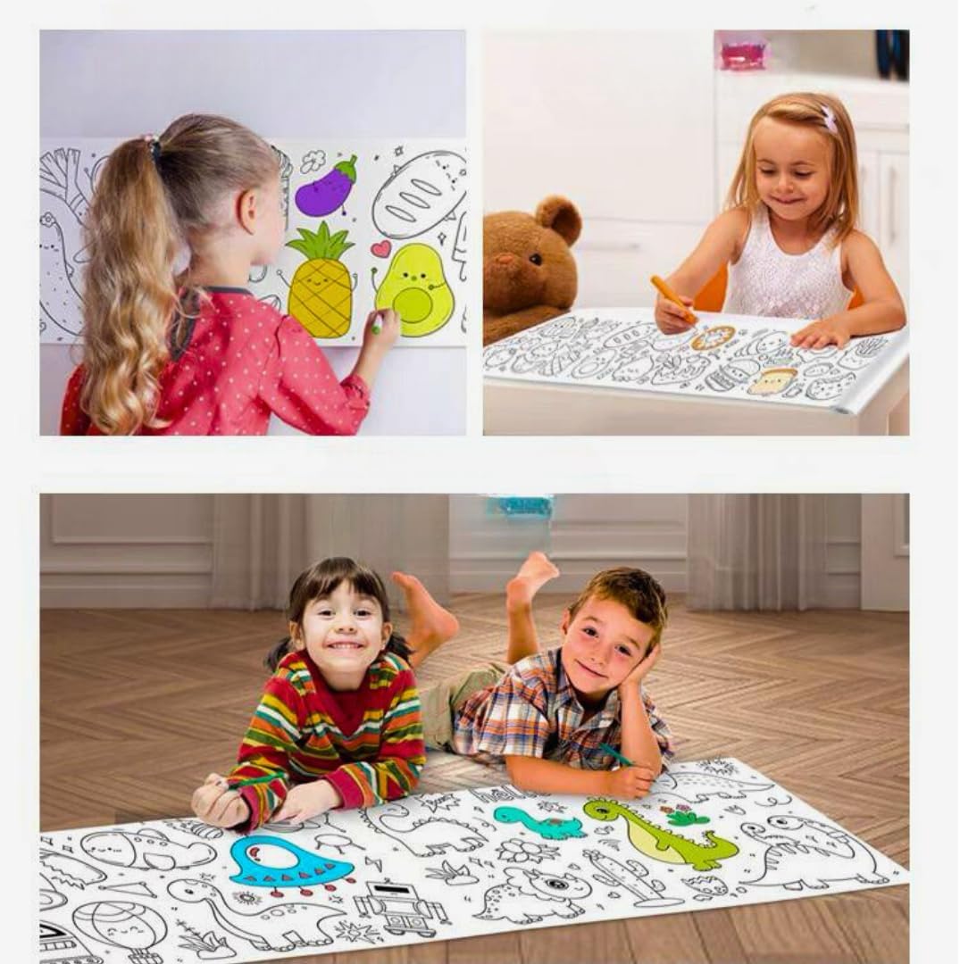 رول التلوين للاطفال